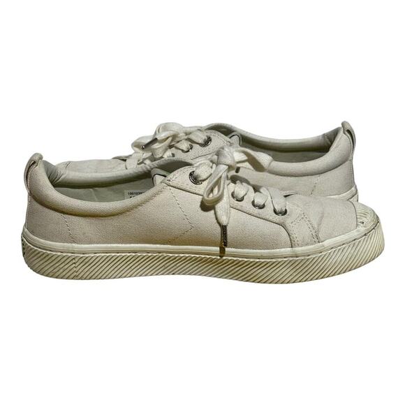 Cariuma OCA Low Off White Canvas Sneakers Women's 8.5 Sustainable - Picture 9 of 10